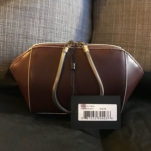 NWT Alexander Wang Chastity Clutch in Cordovan